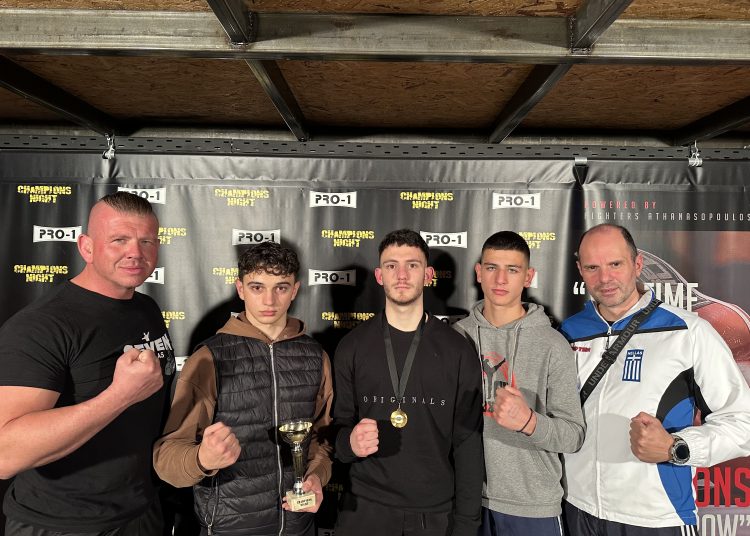 Δυναμικό παρόν με 3 αθλητές στο «Champions Night 73» η PANAGIOTOPOULOS-PAPADOPOULOS TEAM