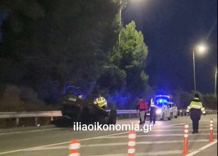 Πατρών-Πύργου: Νέο τροχαίο στα Δουνέικα με τραυματισμό