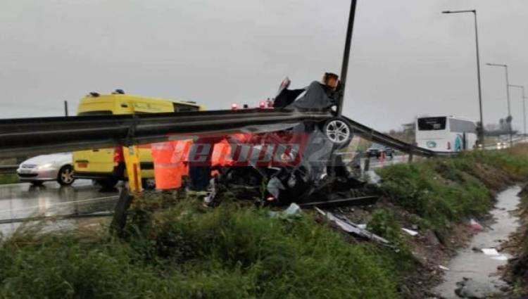 Πατρών-Πύργου: Σφοδρό τροχαίο ΙΧ με λεωφορείο-Υπάρχει τραυματίας (Νεότερα)