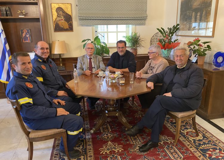 Συνάντηση Καννή με νέο Διοικητή Πυροσβεστικής