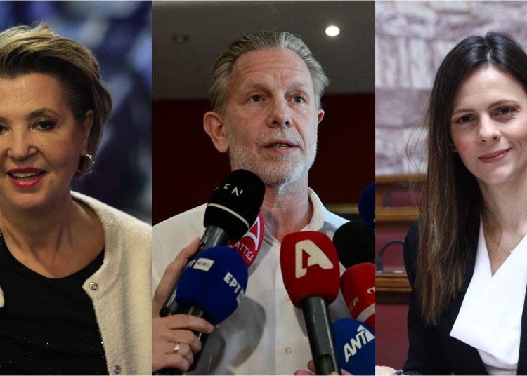 Κεντροαριστερά: Τα λένε, συμφωνούνε, αλλά μένουν στη συζήτηση – Η κοινή εμφάνιση Γερουλάνου, Γεροβασίλη, Αχτσιόγλου