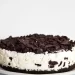 Cheesecake Oreo με επικάλυψη γκανάς λευκής σοκολάτας