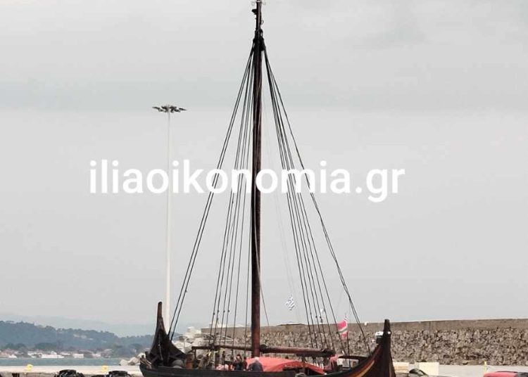 Κατάκολο: Εντυπωσιάζει το πλοίο των Βίκινγκς-Γυρίζεται ταινία με θέμα την ¨Οδύσσεια¨