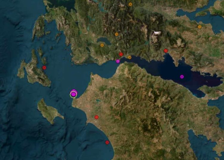 Κυλλήνη: Ισχυρός σεισμός 5.1 ρίχτερ αισθητός σε όλη την Ηλεία