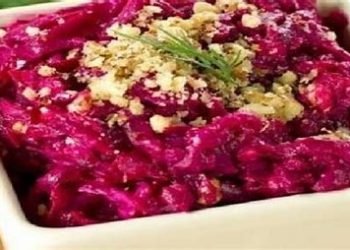 Παντζαροσαλάτα: Δροσερή, γλυκιά και τραγανή