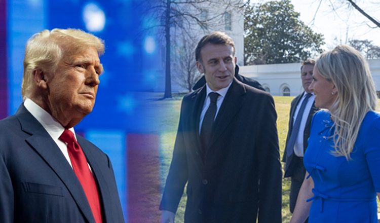Ιστορικό σνομπάρισμα του Τραμπ προς τον Μακρόν. Αρνήθηκε να τον υποδεχθεί στο κατώφλι του Λευκού Οίκου