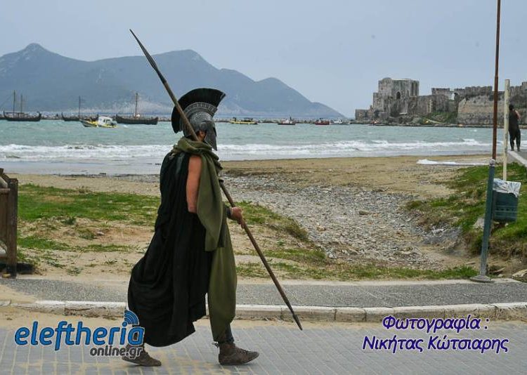 «Οδύσσεια»: Αφήνει στη Μεθώνη 1 εκατ. ευρώ! Φωτο από τα γυρίσματα