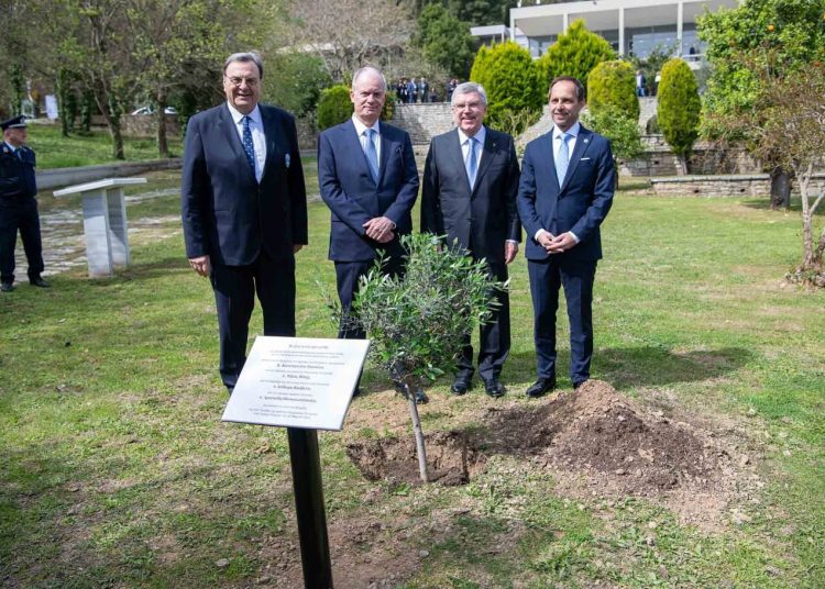 Στην Αρχαία Ολυμπία ο Πρόεδρος της Δημοκρατίας, Κωνσταντίνος Τασούλας