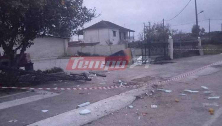 Λάπα Αχαΐας: Ληστές πήραν ΑΤΜ αλλά τους έπεσε όταν τους κυνήγησε η αστυνομία