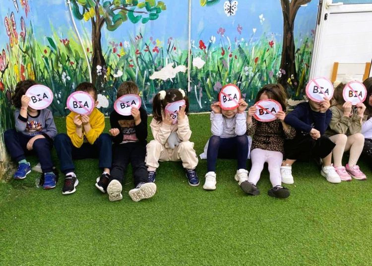 5ο Νηπιαγωγείο Αμαλιάδας: Οι μικροί μαθητές συμμετείχαν στην Ημέρα κατά του σχολικού εκφοβισμού