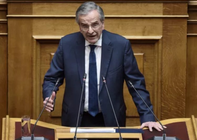 Σαμαράς: «Η κυβέρνηση έχει αποτύχει – Στα Τέμπη προσπάθησε να αποσιωπήσει το παράνομο φορτίο που αύξησε τον αριθμό των θυμάτων»