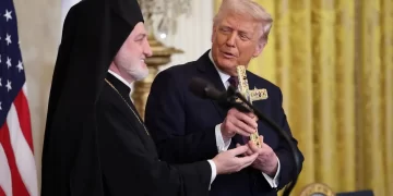 Ο Ντόναλντ Τραμπ υποδέχθηκε την ελληνική ομογένεια για την 25η Μαρτίου