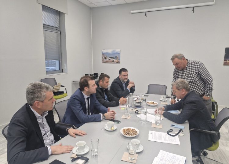 Συνάντηση Σκιαδαρέση με Πρόεδρο Ολυμπίας Οδού για το Πάτρα-Πύργος-Τσακώνα