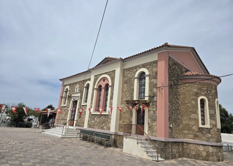 ΙΕΡΟΣ ΝΑΟΣ ΑΓΙΟΥ ΓΕΩΡΓΙΟΥ ΠΥΡΓΟΥ (Β’ ΚΟΙΜΗΤΗΡΙΟΝ) ΠΥΡΓΟΥ