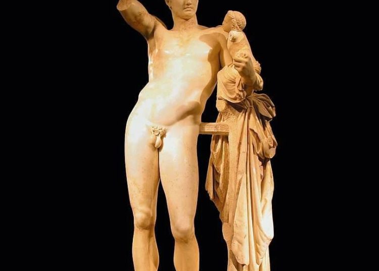 Ολυμπία: Τον Απρίλιο του 1877 ανακαλύπτεται ο Ερμής του Πραξιτέλη, το ωραιότερο άγαλμα