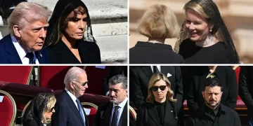 Το dress code των παρευρισκόμενων ηγετών στην κηδεία του Πάπα Φραγκίσκου