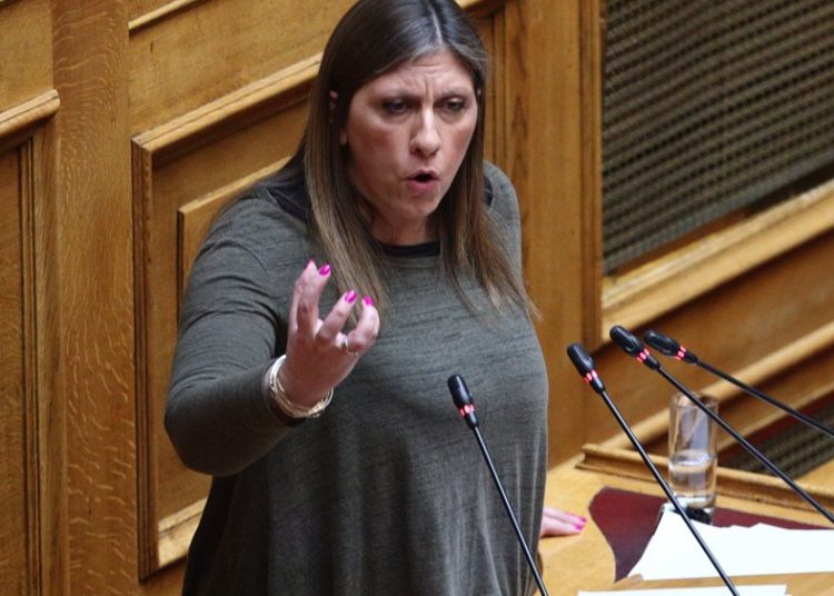 Ζωή Κωσταντοπούλου: Δεν θα σταματήσουμε μέχρι ο Κ. Μητσοτάκης να πάει φυλακή