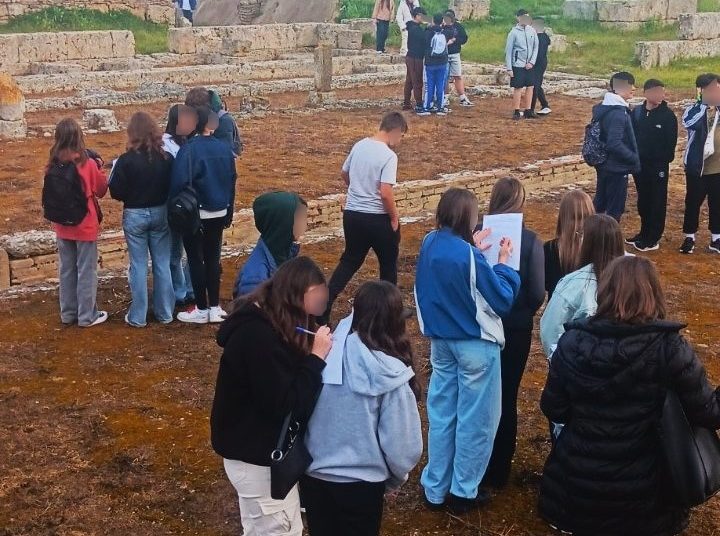2o Γυμνάσιο Πύργου: Διδακτική επίσκεψη μαθητών στην Αρχαία Ήλιδα