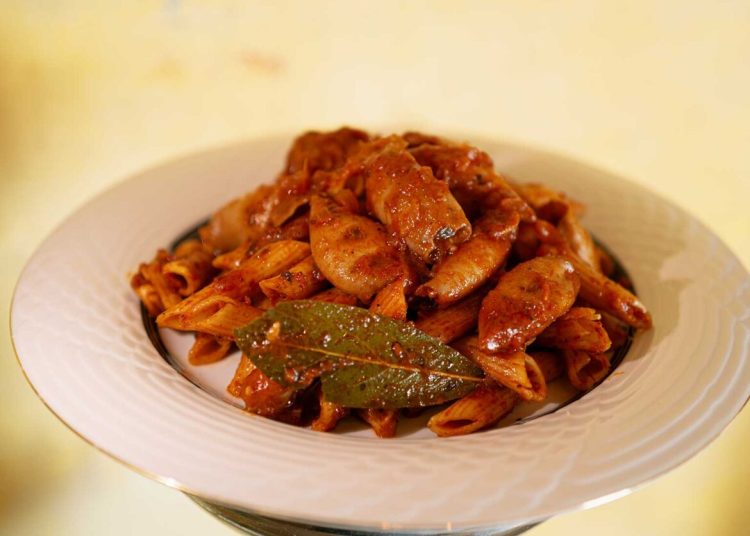 Καλαμάρια παστιτσάδο