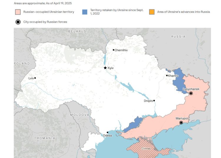 Oι ΗΠΑ πιέζουν Ουκρανία να δεχτεί τον έλεγχο της Ρωσίας σε εδάφη της