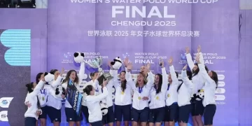 Ελλάδα – Ουγγαρία 13-9: «Υπερηχητική» η Εθνική πόλο γυναικών κατέκτησε το πρώτο της χρυσό μετάλλιο στο World