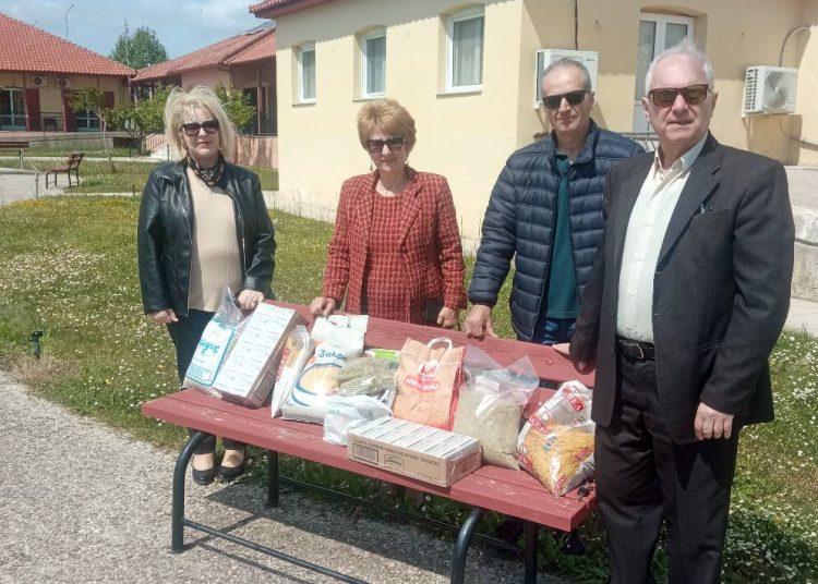 Πολιτιστικός Σύλλογος Τραπεζικών Ηλείας: Παρέδωσε τρόφιμα στο Άσυλο Ανιάτων Ν. Βασιλειάς