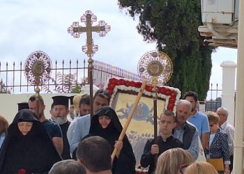 Αρχιερατική Θεία Λειτουργία στην Ιερα Μονή Αναλήψεως Ζερού