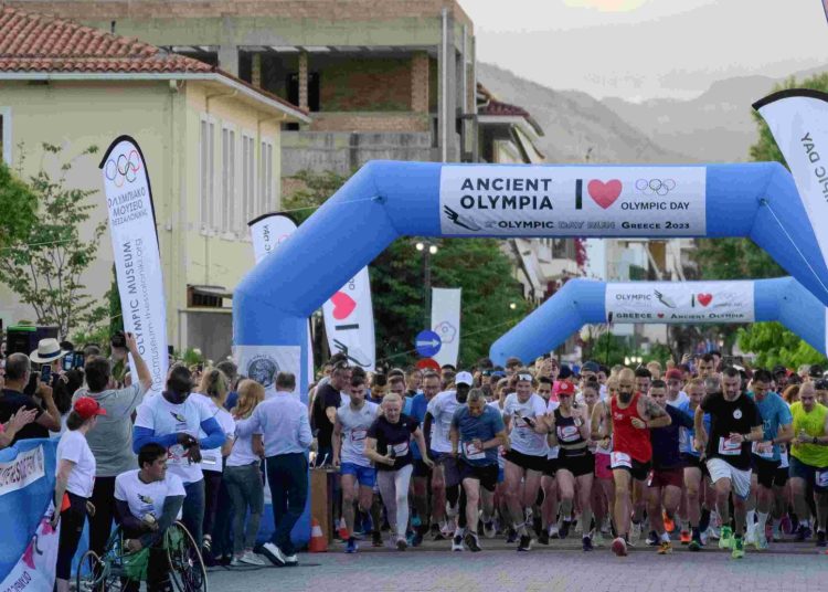 4ο “OLYMPIC DAY RUN” Αρχαία Ολυμπία-Στις 14 Ιουνίου η εκδήλωση