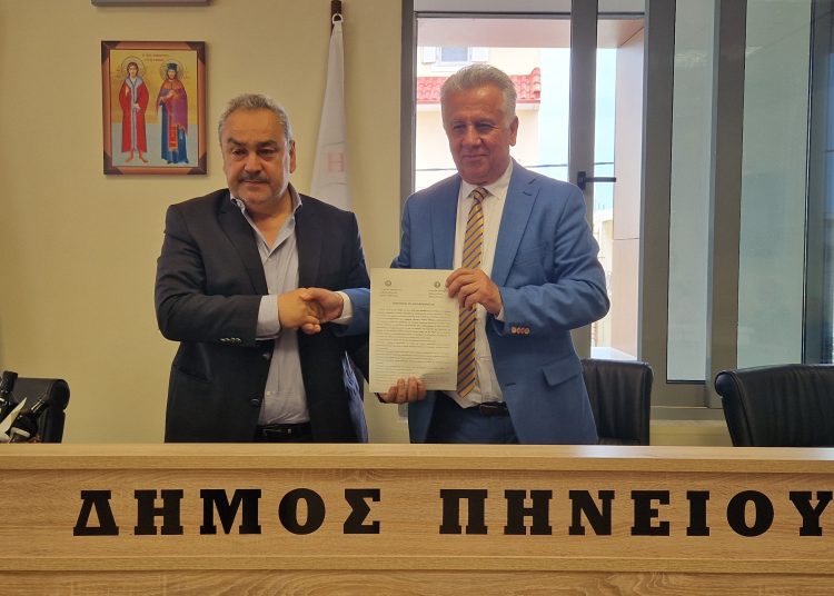Αδελφοποιήθηκαν οι δήμοι Πηνειού & Ερμιονίδας Αργολίδας-Το πλαίσιο συνεργασίας