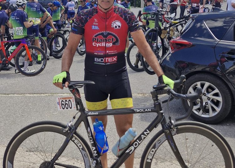 Ποδηλατοδρόμος Πύργου: 3ος στην Ατ. Χρονομέτρηση με τον Αντώνη Θεολόγο στα Δερβενοχώρια