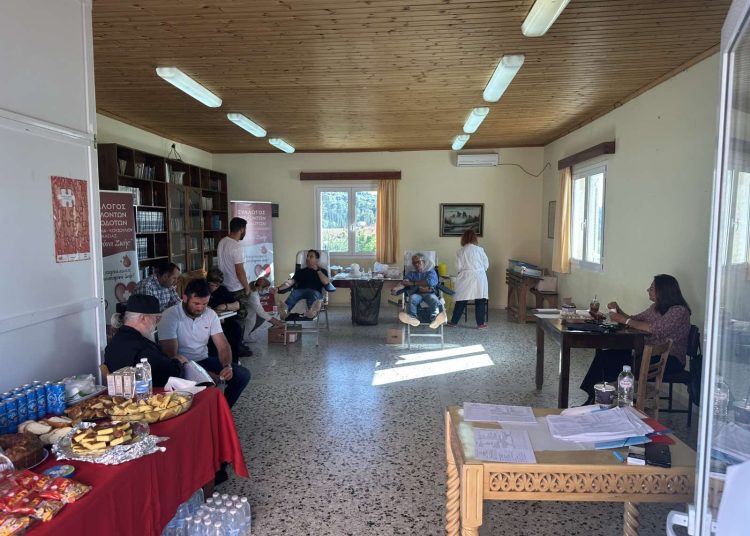 Αμπελώνας Πύργου: Συγκινητική η ανταπόκριση στην εθελοντική αιμοδοσία