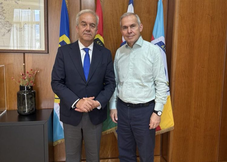 Συνάντηση Κ. Λεβέντη με τον Υφυπουργό Εθνικής Άμυνας