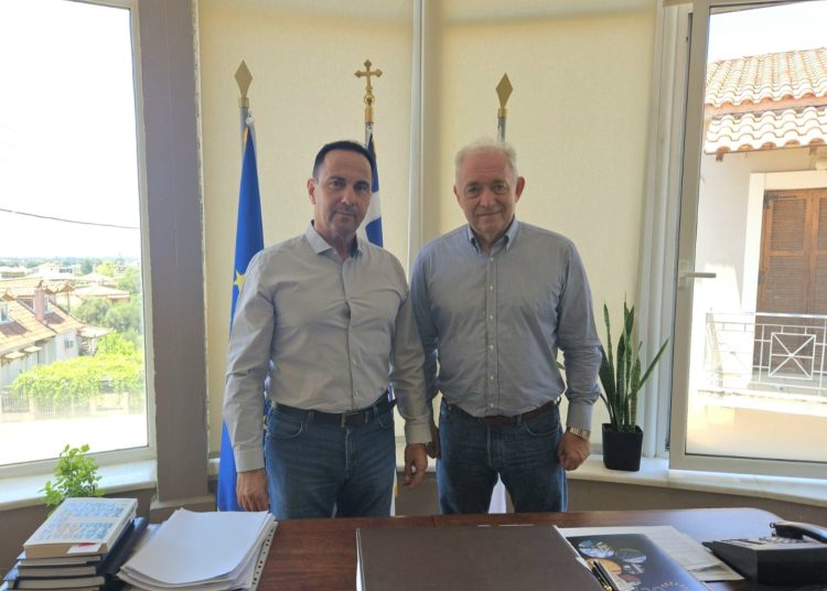 Συνεργασία Δήμου Ζαχάρως & Ευθύμιου Λέκκα στη διαχείριση φυσικών καταστροφών