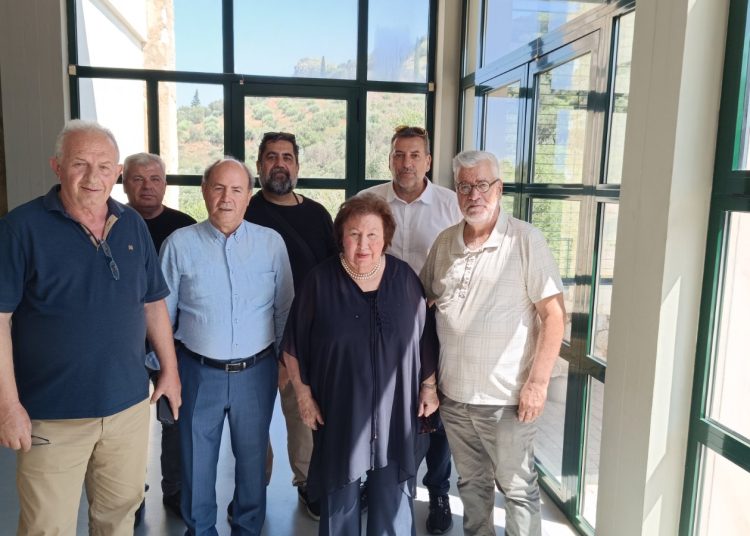 Επίσκεψη της προέδρου της ΕΕΕ UNESCO στην Αρχαία Ήλιδα