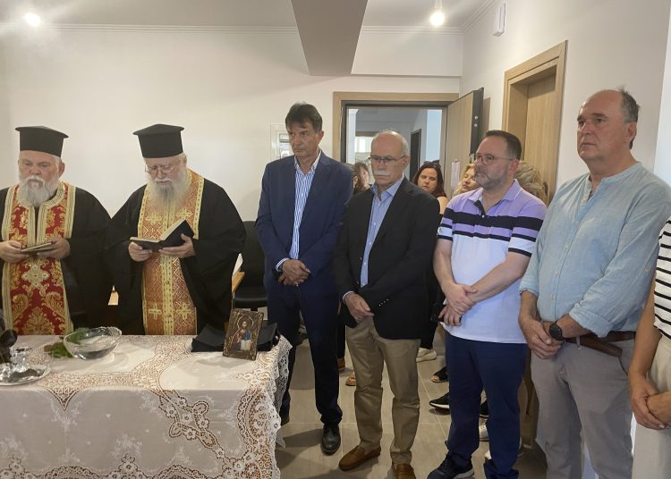 Εγκαίνια για το νέο κτίριο της Διεύθυνσης Κοινωνικής Προστασίας και Υγείας