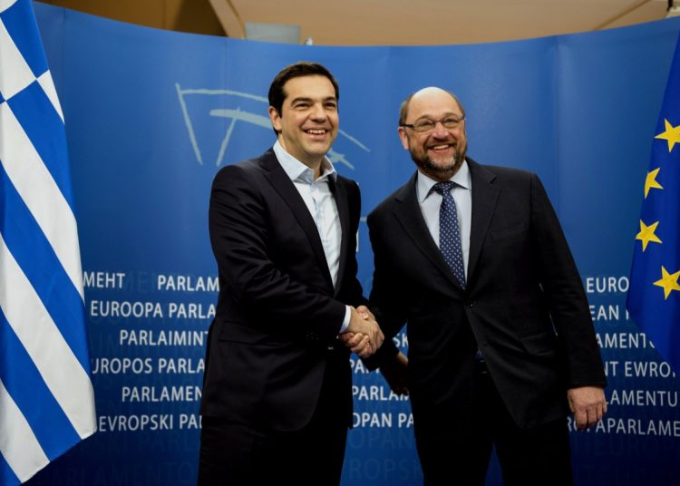 Εγκώμια από τον Σουλτς για Τσίπρα – «Ο Μητσοτάκης δρέπει τους καρπούς του»