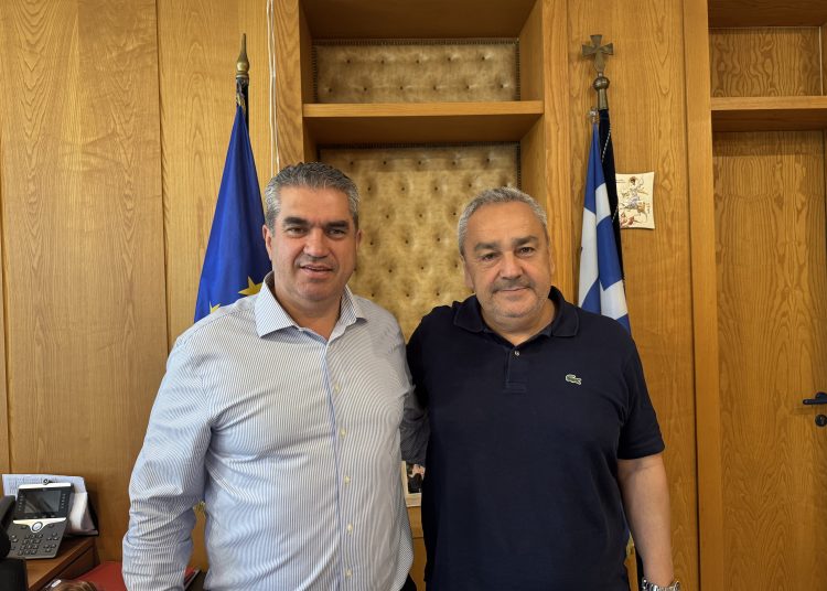 Συνάντηση Καστρινού & γ.γ. Υποδομών Αναγνώπουλο για την είσοδο Γαστούνης