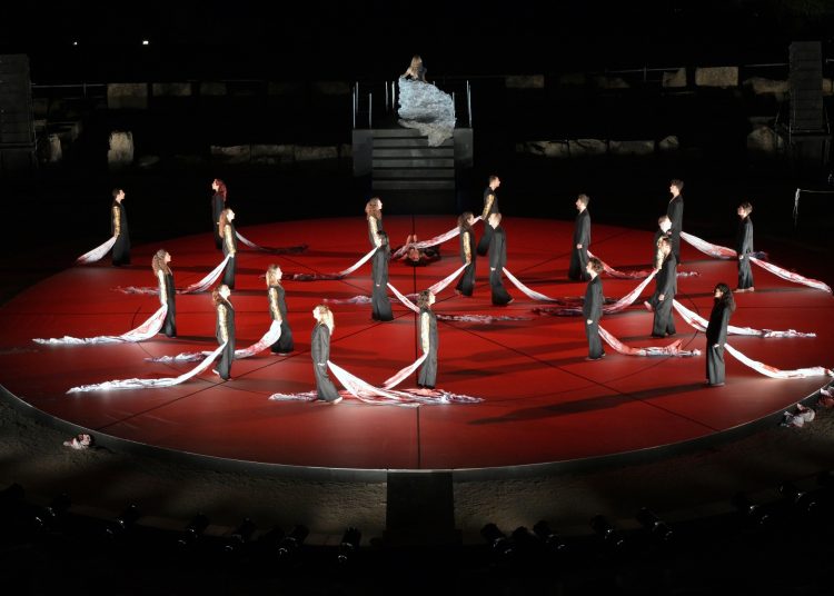 Την Πέμπτη στο Θέατρο Φλόκα η παράσταση ¨Ορέστεια¨ του Αισχύλου