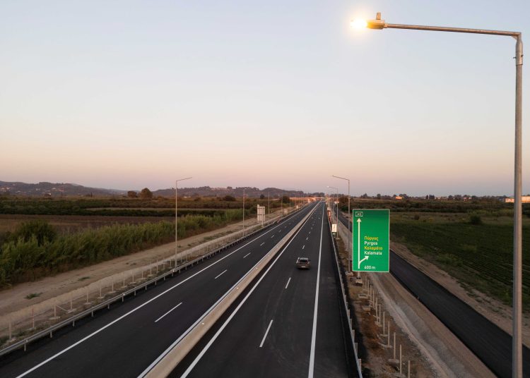Νέα Πατρών-Πύργου: 1 Αυγούστου η λειτουργία της-2,10 ευρώ τα διόδια, 130 χλμ η ταχύτητα