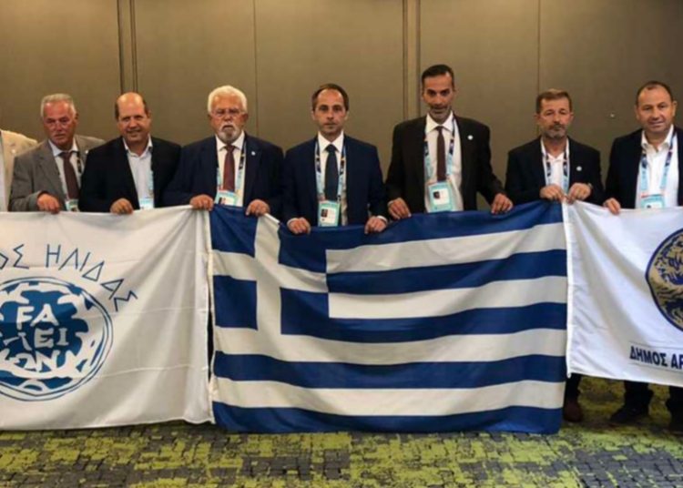 Ολυμπία & Αμαλιάδα ανέλαβαν επίσημα τους Παγκόσμιους Παιδικούς Αγώνες