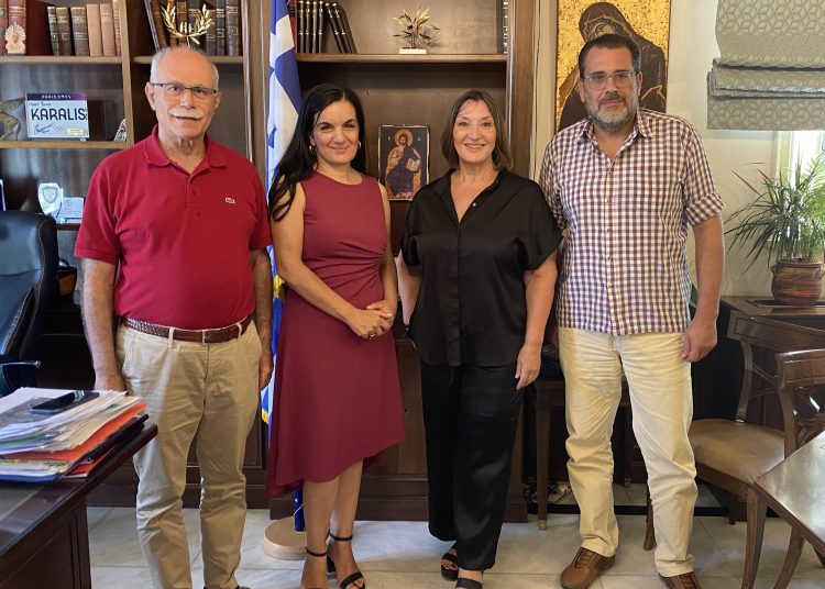 Ο Δήμαρχος Πύργου συναντήθηκε με τον Σύνδεσμο των εν Αθήναις Πυργίων