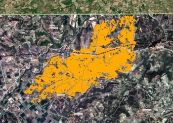 Πυρκαγιά στην Ηλεία: Κάηκαν πάνω από 8.000 στρέμματα σύμφωνα με την υπηρεσία Copernicus