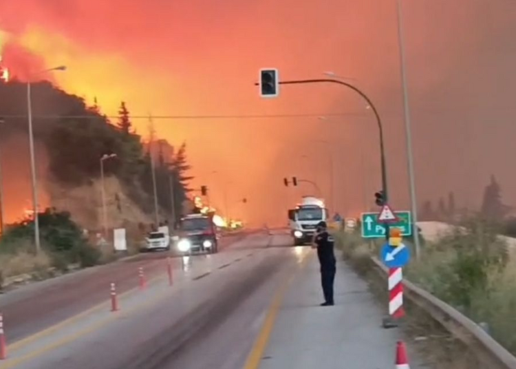Φωτιά στην Αχαΐα (ΝΕΟΤΕΡΑ): Αγωνία για την Πάτρα – Εκκένωση του Καραμανδάνειου Νοσοκομείου – Νέα ολονύχτια μάχη με τις φλόγες