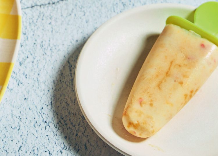 Γρανίτα ροδάκινο με τσάι