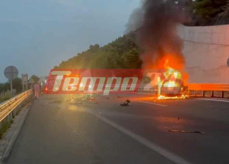 Ολυμπία Οδός: Τρομακτικό τροχαίο προκάλεσε ηλικιωμένη που είχε μπει ανάποδα στο ρεύμα