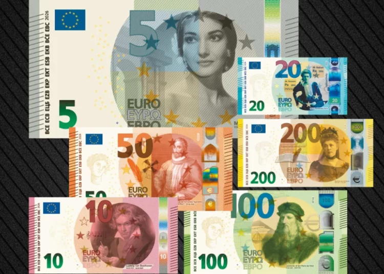 Αλλάζουν όλα τα ευρώ, τέλος τα 500άρικα – Με τη φωτογραφία της Κάλλας τα χαρτονομίσματα των €5