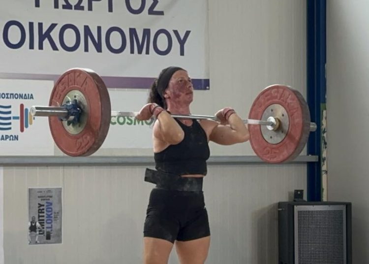 Ασημένιο μετάλλιο για την Ηλεία Μπεσιάνα Κιοσέ στο Διεθνές Κύπελλο Άρσης Βαρών
