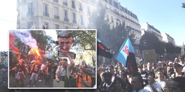 Στους δρόμους ένα εκατομμύριο Γάλλοι πολίτες