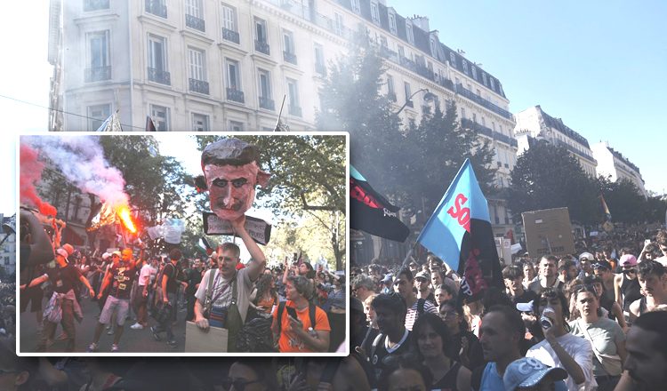 Στους δρόμους ένα εκατομμύριο Γάλλοι πολίτες