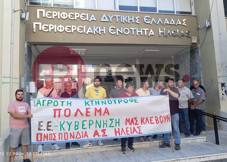 Κινητοποίηση αγροτών στον ΟΠΕΚΕΠΕ & στην ΠΕ Ηλείας